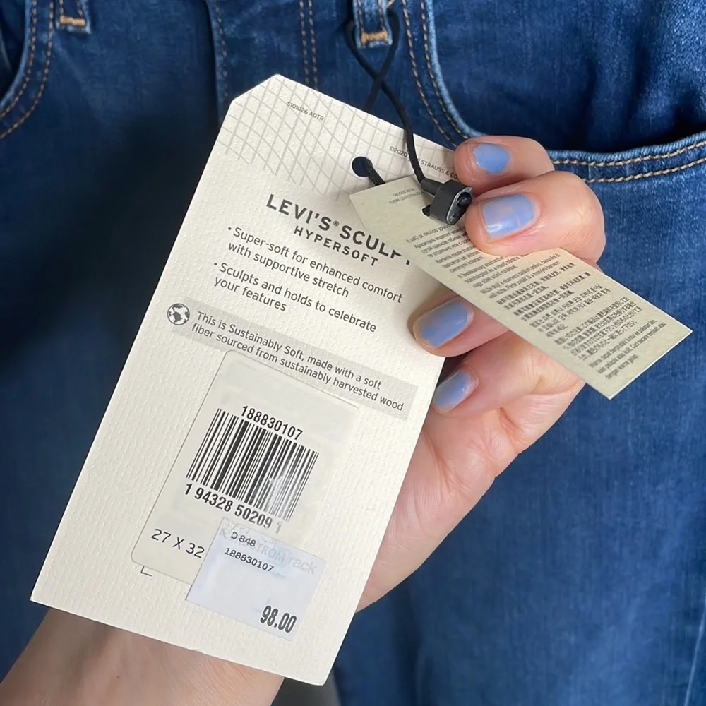 Levi’s | 724 High-rise Straight Leg Jeans 27x32 - Picture 11 of 12